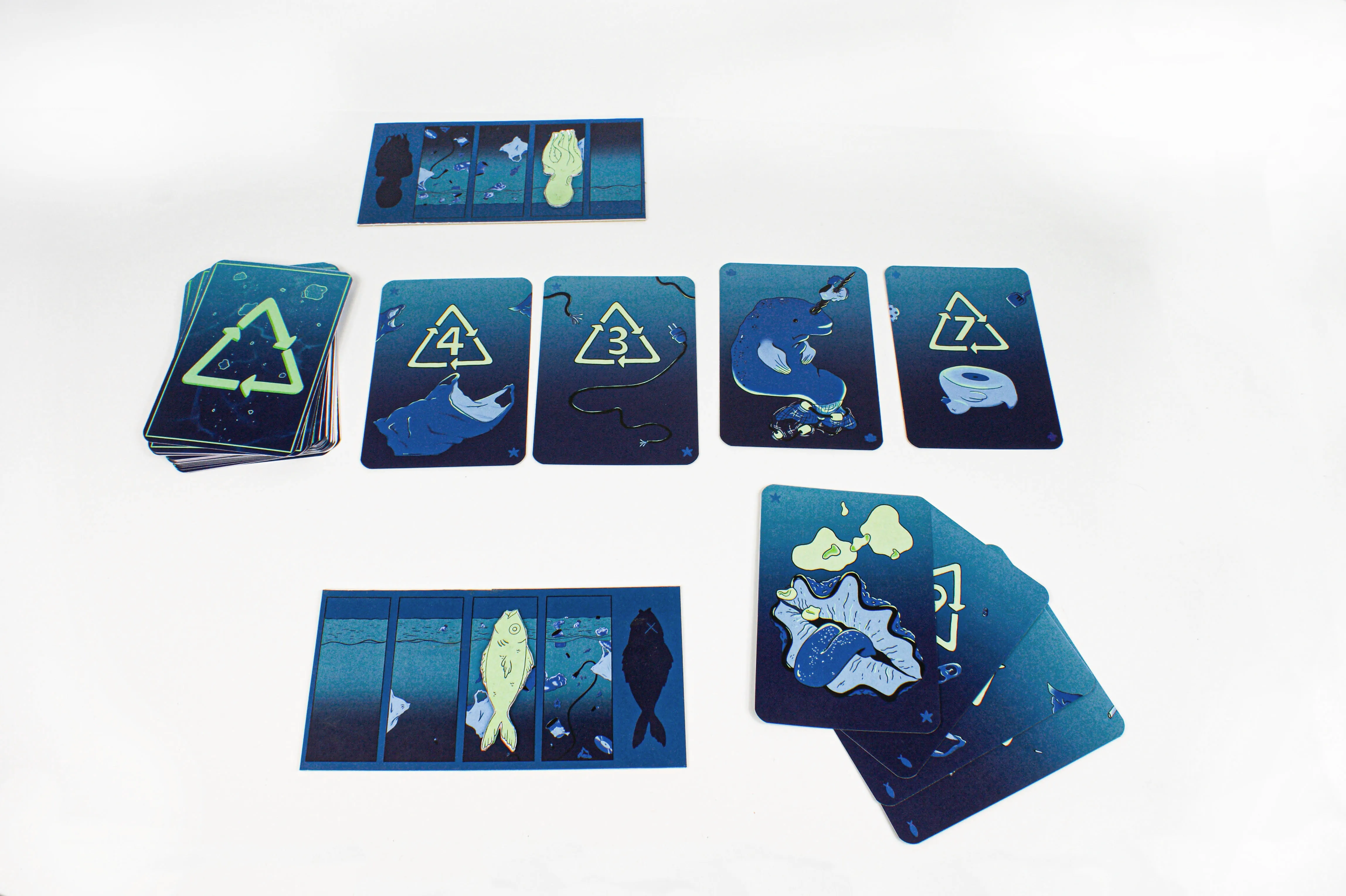 Schwimmen cardgame
